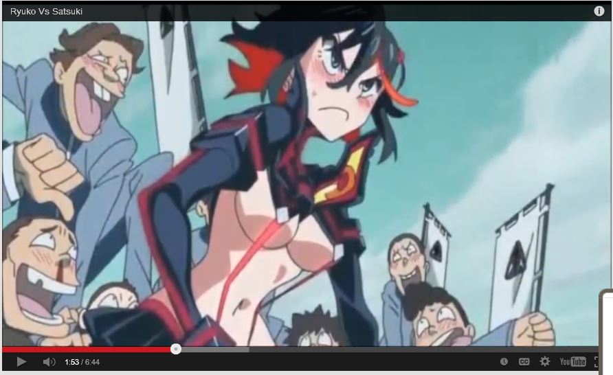 Kill la Kill character Ryuko Matoi 